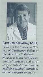 Click for Bio on Dr. Stephen Sinatra, M.D.